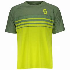 Short Sleeves Trail 80 DRI "Yellow/Green" Jersey