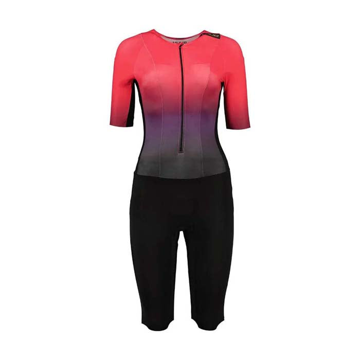 COLLECTIVE TRISUIT W BLK/ROSE FADE