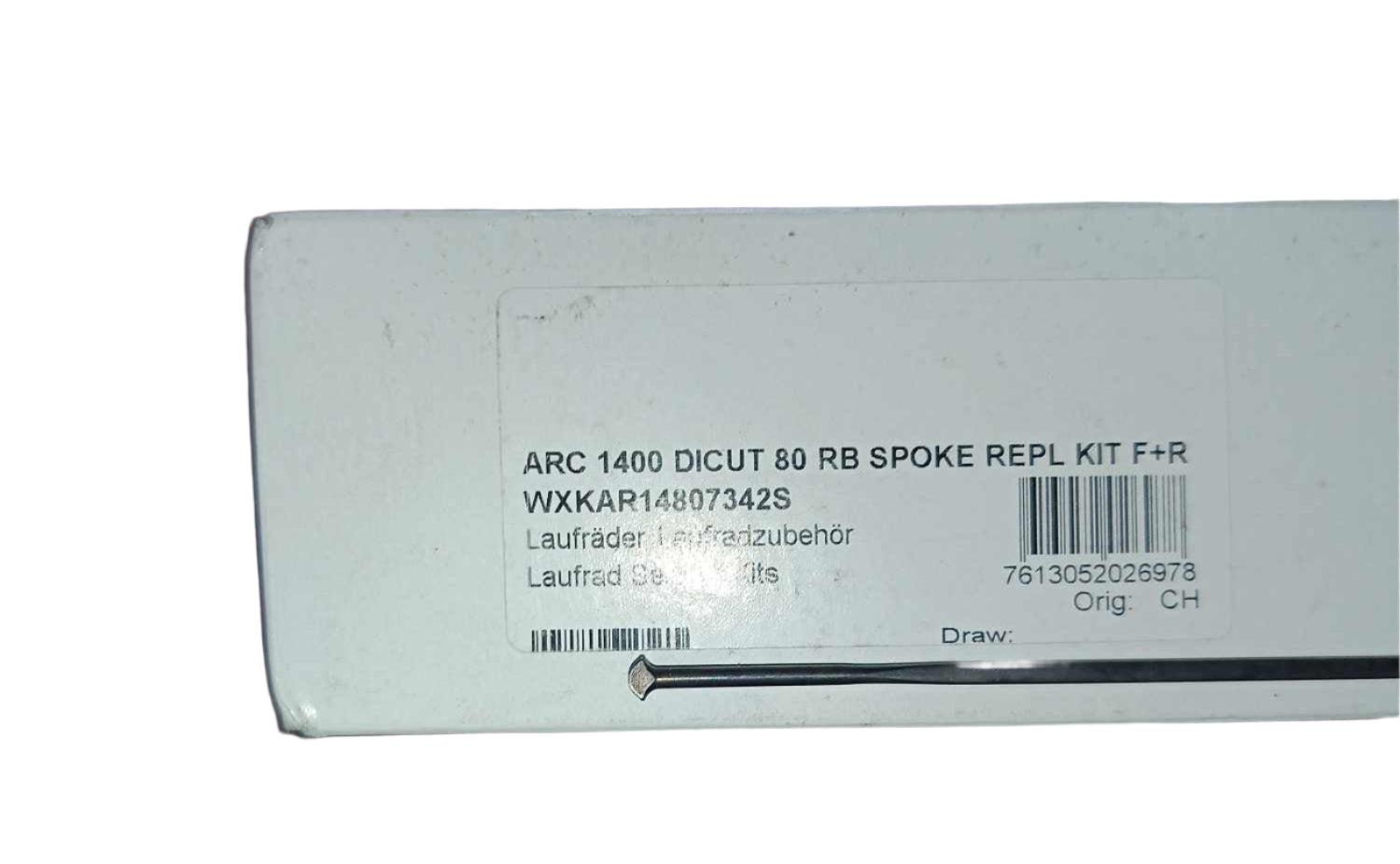 REPAIR KIT ARC1400 RB 80