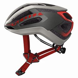 Helmet Centric Plus "Grey/Red"