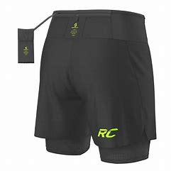 Shorts Hybrid RC Run "Black/Yellow"