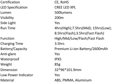 Front Light LF-22