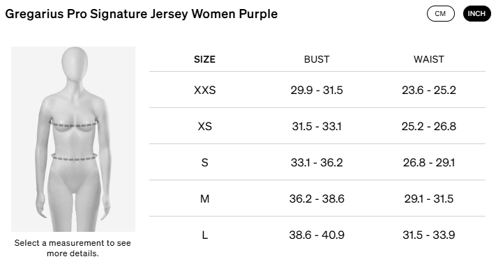 GREGARIUS PRO SIGNATURE WOMEN JERSEY