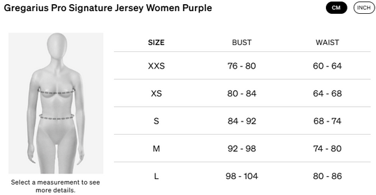 GREGARIUS PRO SIGNATURE WOMEN JERSEY
