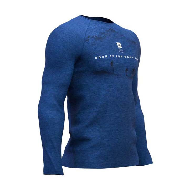 *BUY 1 TAKE 1* T-SHIRT TRAINING LS MEN - MONT BLANC