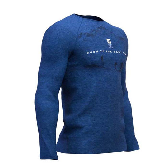 *BUY 1 TAKE 1* T-SHIRT TRAINING LS MEN - MONT BLANC