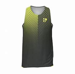 RC Run w/o sleeves "Black/Yellow" Jersey