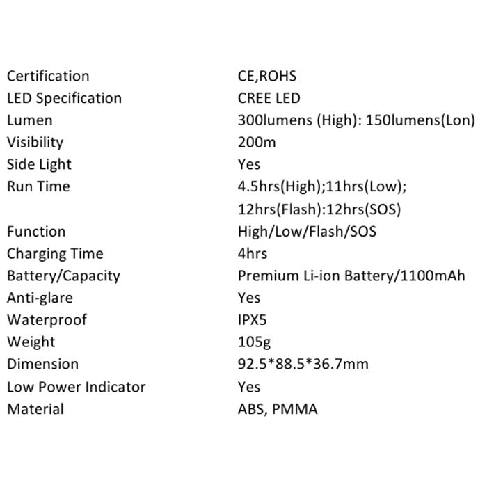 Front Light LF-13 AB