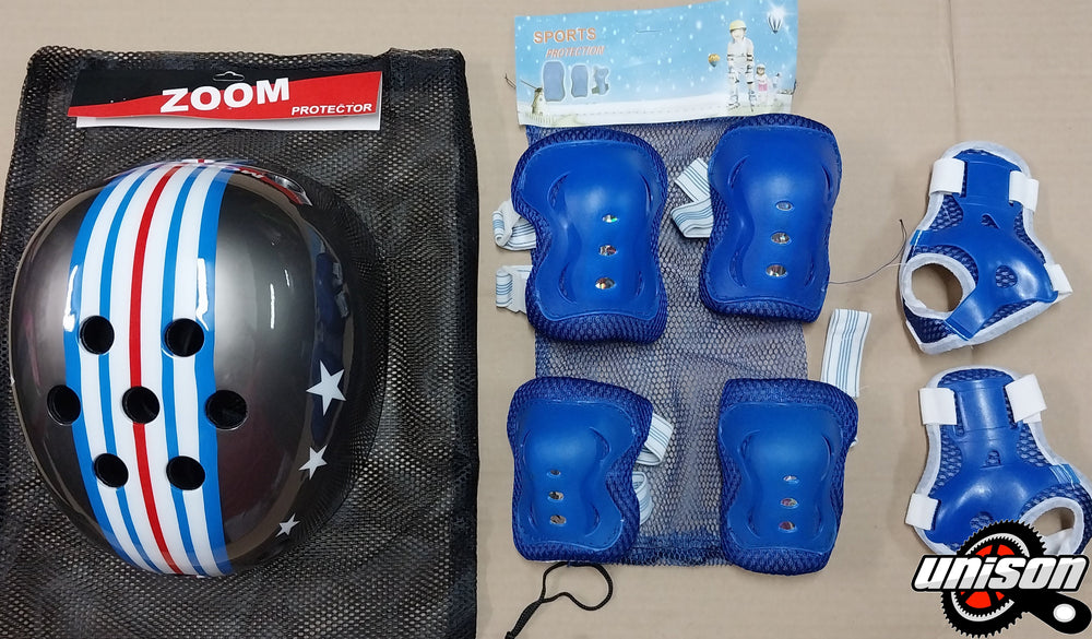 Helmet for Kids with Arm&Knee Protector