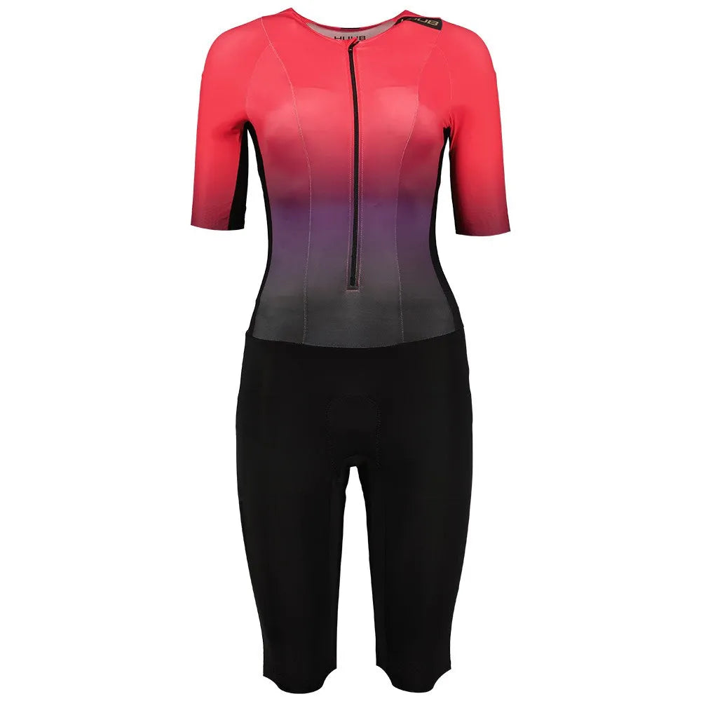 COLLECTIVE TRISUIT W BLK/ROSE FADE