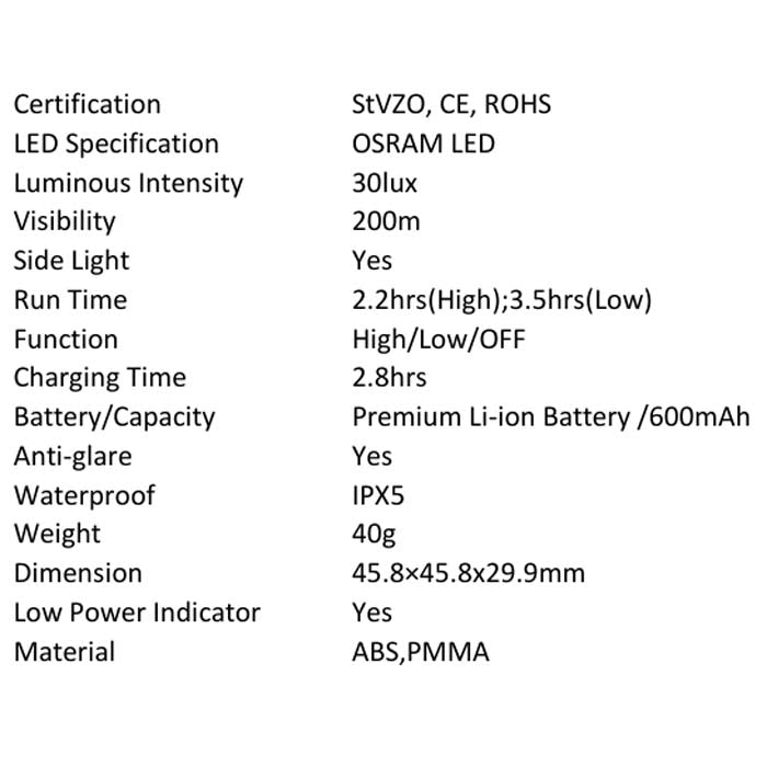 Rear Light LR-06K